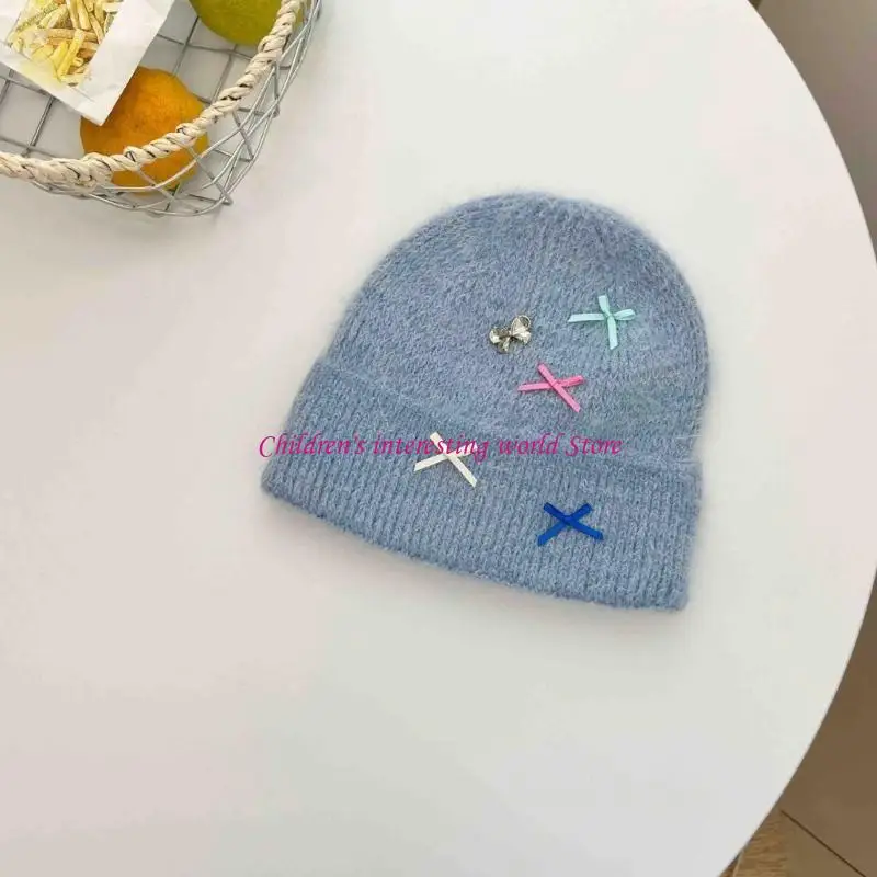 Modne i funkcjonalne dziewczyny kapelusz modne dziewczyny kapelusz stylowe dziewczęta wełny z nausznik