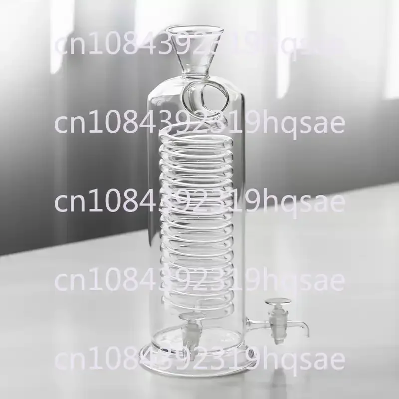 Cold Brew Pitcher High Temperature Resistant Glass Kettle Quick Cooling Tea Water Cooling Cold Water Pitcher with Faucet