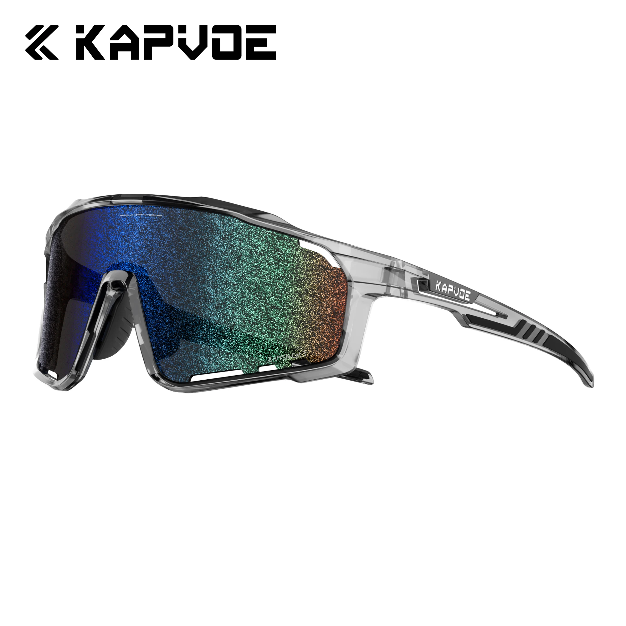 KAPVOE ナノレンズ MTBサイクリングサングラス UV400