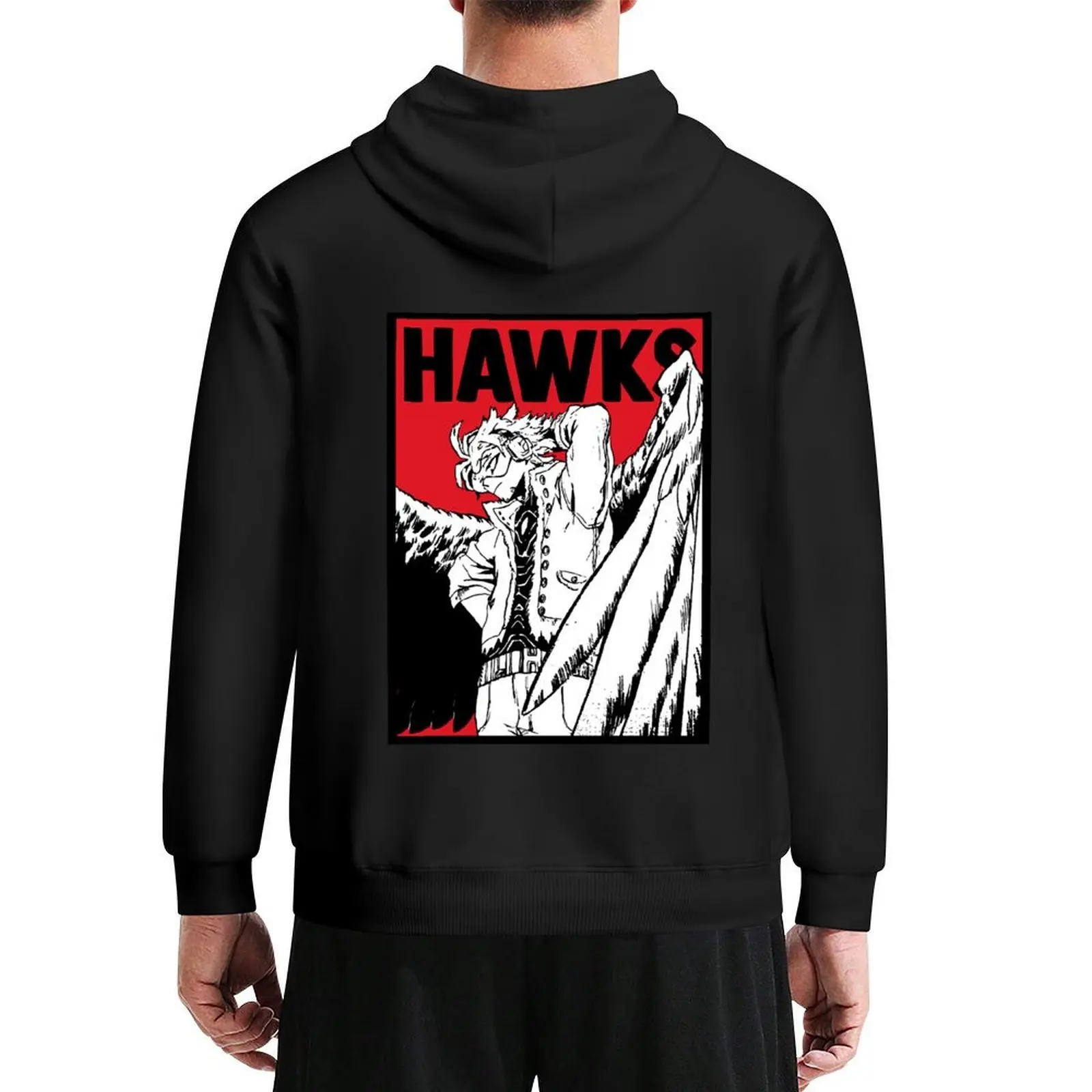 

Wing Hero: Hawks Hoodie male clothes anime clothing anime clothes graphic t shirts men japanese hoodie