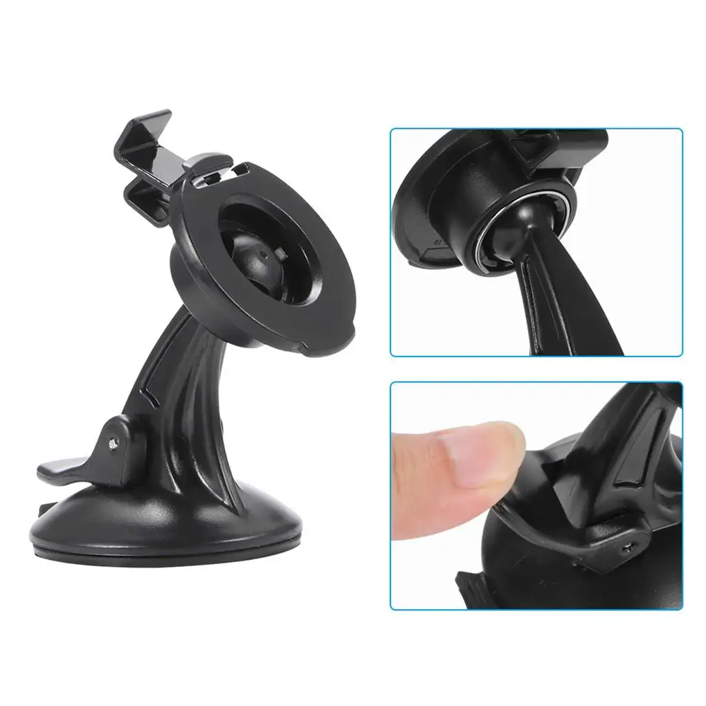 자동차 마운트 거치대 블랙 베이스 클립 GPS 브래킷, 강력한 흡입 자동 네비게이션 스탠드 교체, 2497LMT 2557LMT