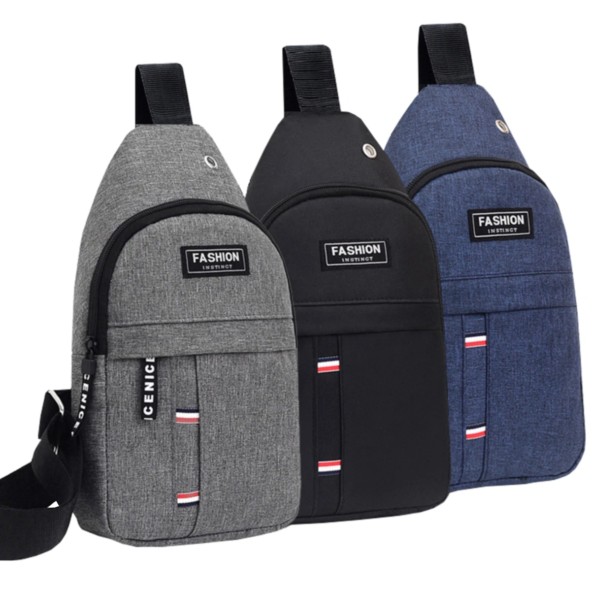 

Chest Bag Men's Shoulder Bag Crossbody Bag Adjustable Strap For Outdoor Sports Fashion Travel Small Shoulder Bag Large Capacit