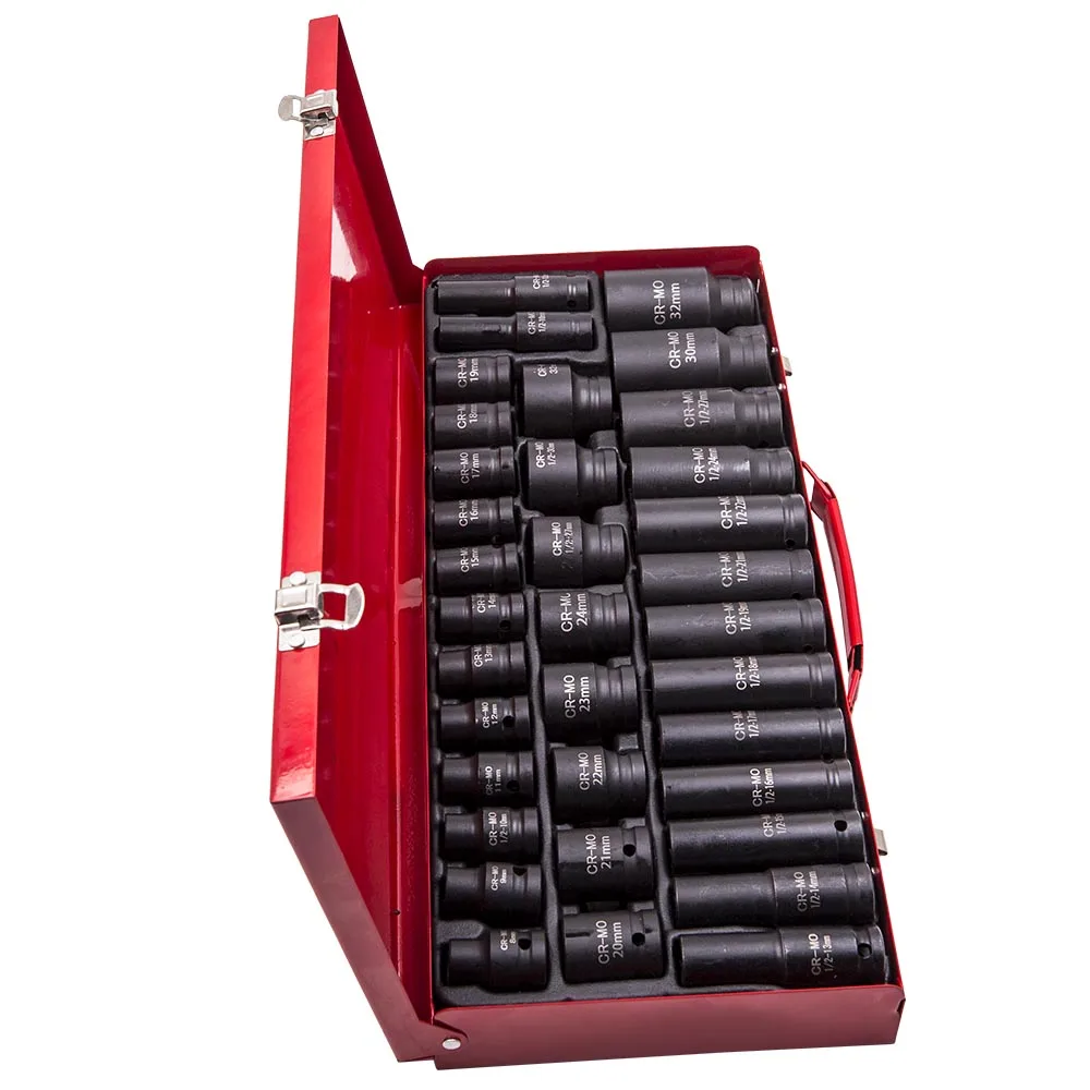 35PCS Deep Impact Socket Set 1/2