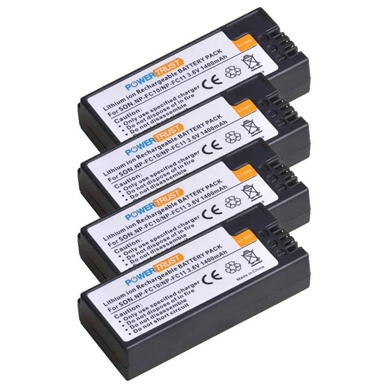 1400mAh Bateria NP-FC10 NP-FC11 NPFC10 NPFC11 Li-ion Battery for Sony DSC-F77 F77A FX77 P10 P12 P2 P3 P5 P7 P8 P9 V1 Camera