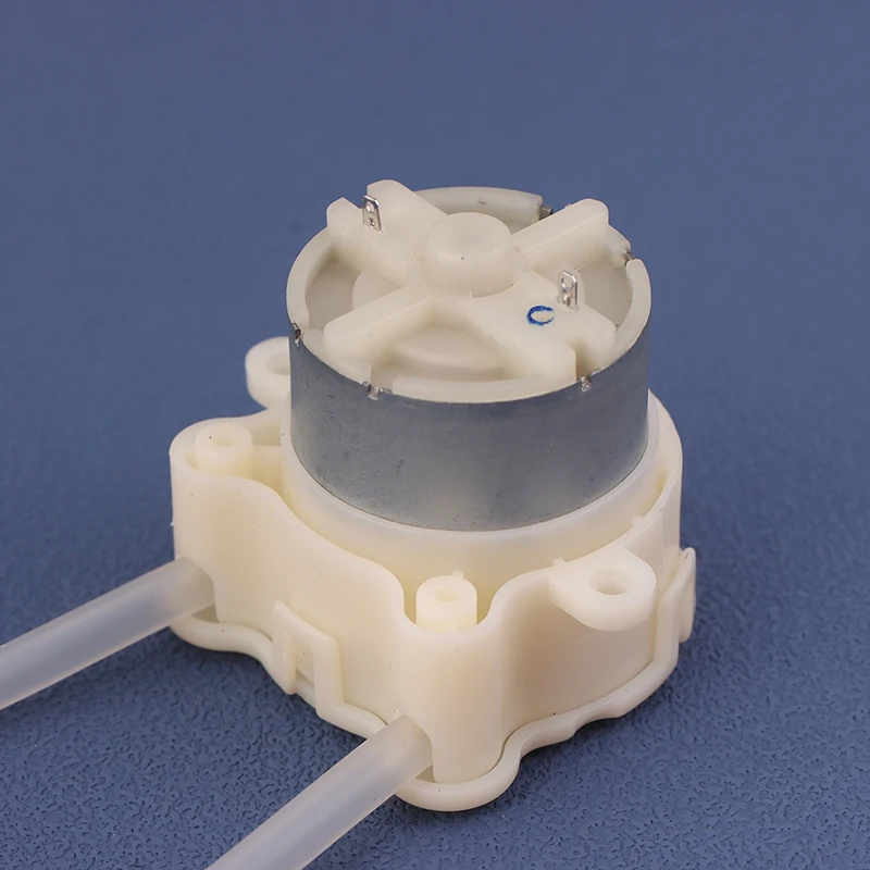 

4.2*4.0cm Micro DC 5V Peristaltic Pump Mini 500 Geared Motor Dosing Pump Squeeze Liquid Water Pump For Lab Ink Sampling Pump