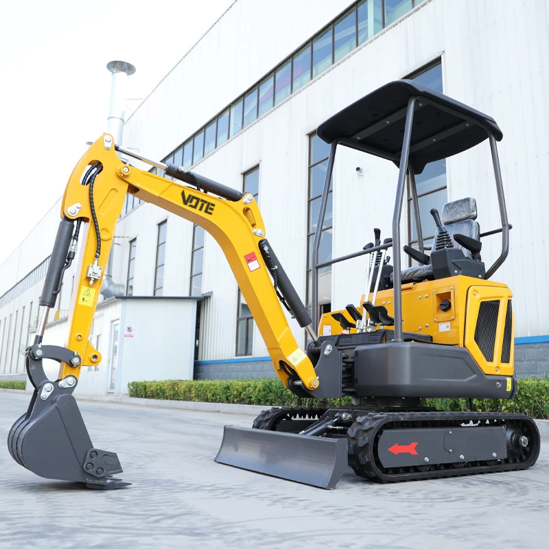 

Electric Start Hydraulic Micro Excavator Cheap Price Small Crawler Digger Multifunctional 1.5 Ton Mini Bagger customized