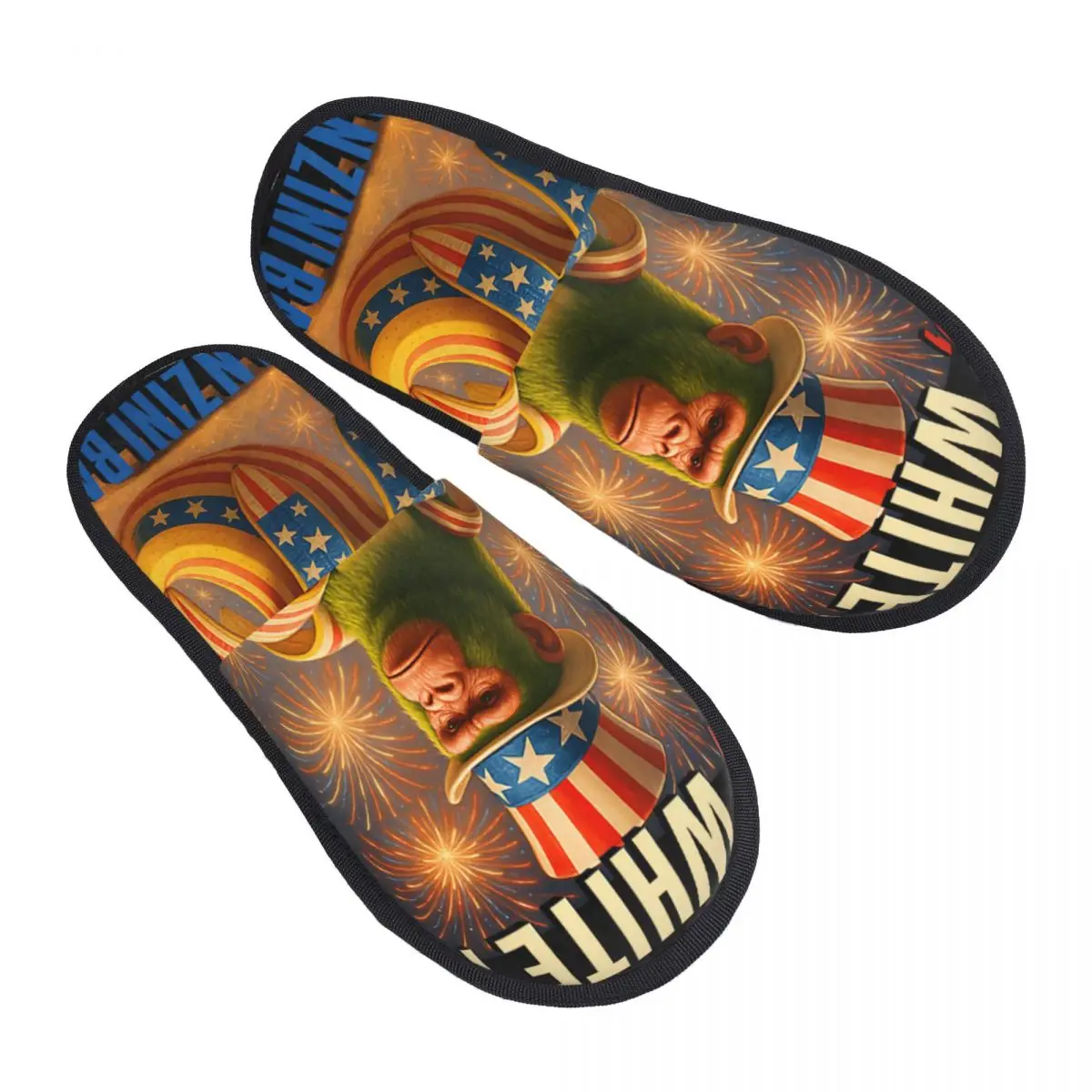 Женские забавные домашние тапочки Meme с принтом, итальянские домашние тапочки Brainrot, теплые тапочки из пены с эффектом памяти, пышные домашние и уличные туфли