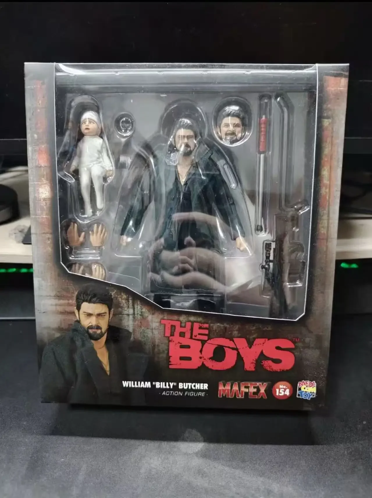 Medicom MAFEX The Boys The Homelander Wilhelm Billy Butcher نموذج لجسم مجموعة لعبة هدية متوفرة في المخزون