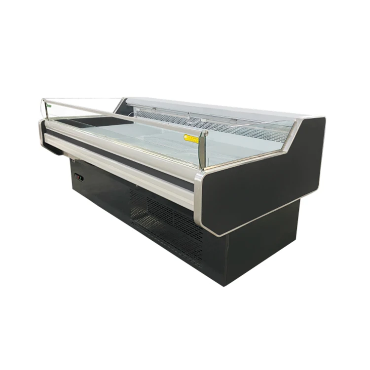 Newly Type Butcher Meat Shop Meat Display Refrigerator Equipment Fresh Fish Chiller Showcase
