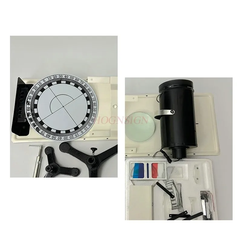 1set  planar diffuse reflector Magnetic adsorption optical disc, optical magnetic adsorption lens, glass brick prism,