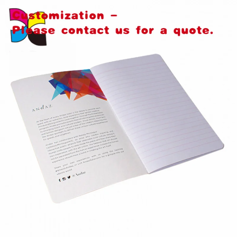 

custom.Blank Printing Soft Notepad,Glazed Printing Paper Inner Sheets,gratitude Journal