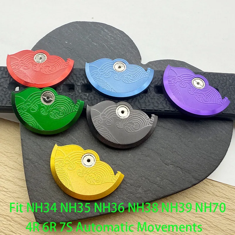 

Mod NH35 NH36 Watch Automatic Movements Rotors for H34 NH38 NH39 NH70 4R 6R 7S Watch Movements Replacement Oscillating Parts