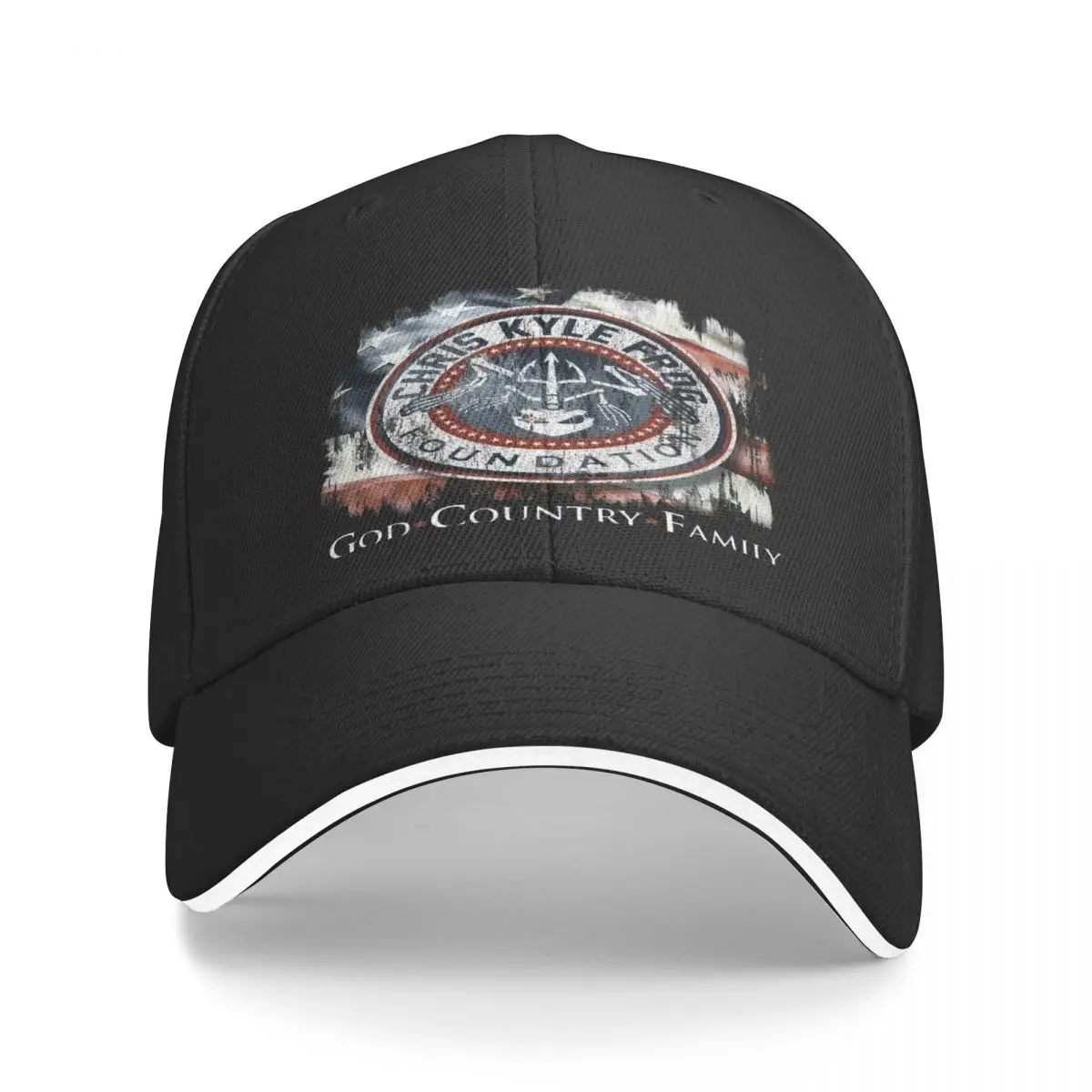 Chris Kyle Logo 564 Sun Cap Golf Hat Caps Women Baseball Caps Caps For Men Summer 2024 Man Hat Baseball Cap