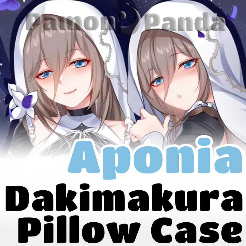 Aponia Dakimakura Honkai Impact Game Hugging Pillow Case Full Body Cushion Cover Pillowcase Home Bedding Decor Otaku Gift MKL