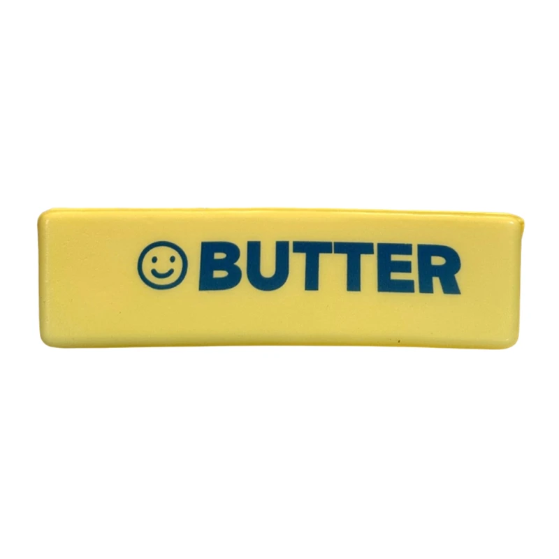 Erdbeer-Butter Squishy Super Weiches Lebensmittel-Squishy-Spielzeug Stressabbau Feuchtigkeitsspendendes Quetsch-Fidget-Spielzeug Butter-Stick Schokoladen-Squishy-Spielzeug