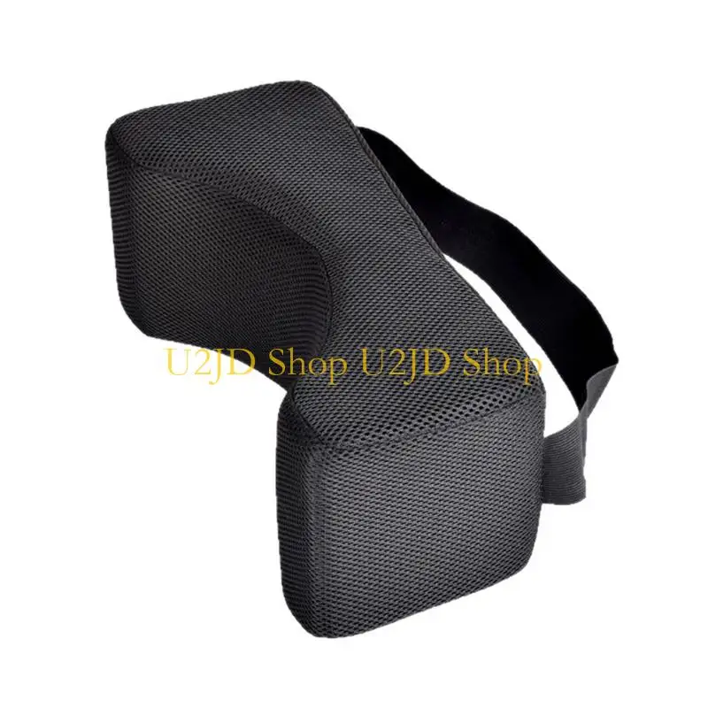 U2JD Wide Highly Back Wheelchair Backrest Pillow PP Sponge Back Pillow Foam Padding