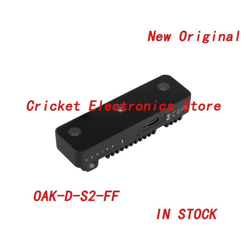 OAK-D-S2-FF with Fixed-Focus, Stereo Depth, Object Tracking, Computer Vision, 4 TOPS of Processing Power for AI