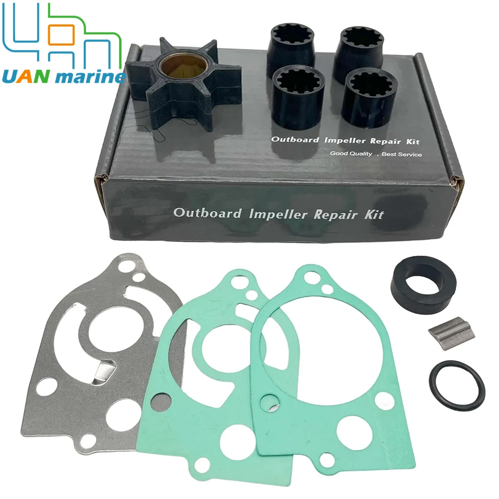 

47-89983Q1 Water Pump Impeller Service Kit For Mercury 2 Stroke 30/35/40/45/50/60/65/70HP Outboard 47-89983Q1 47-89983T