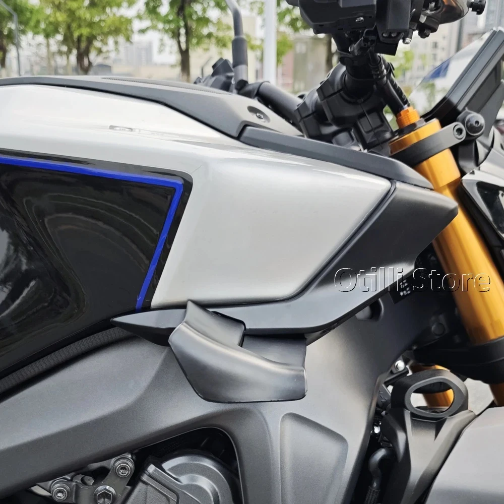 

For YAMAHA MT09 MT 09 MT-09 SP 2024 2025 2026 Motorcycle Side Downforce Spoilers Naked Fixed Winglets Fairing Wings Deflectors