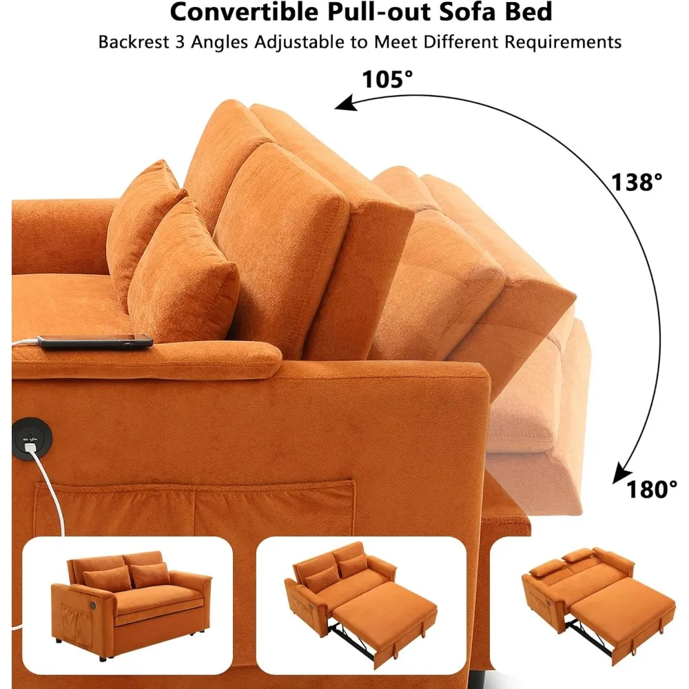 أرائك عصرية بمقعدين، وأريكة مخملية للنوم، وأرائك كرسي مع سرير قابل للسحب، وأرائك قابلة للتحويل بمقعدين لشركة الشركة #3