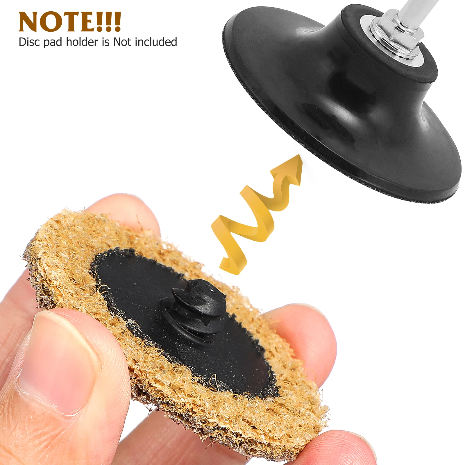 50 шт. шлифовальные диски, шлифовальные круги, средство для удаления ржавчины, инструмент для зачистки краски, средство для удаления оксида металлической поверхности, бетон, камень, дерево