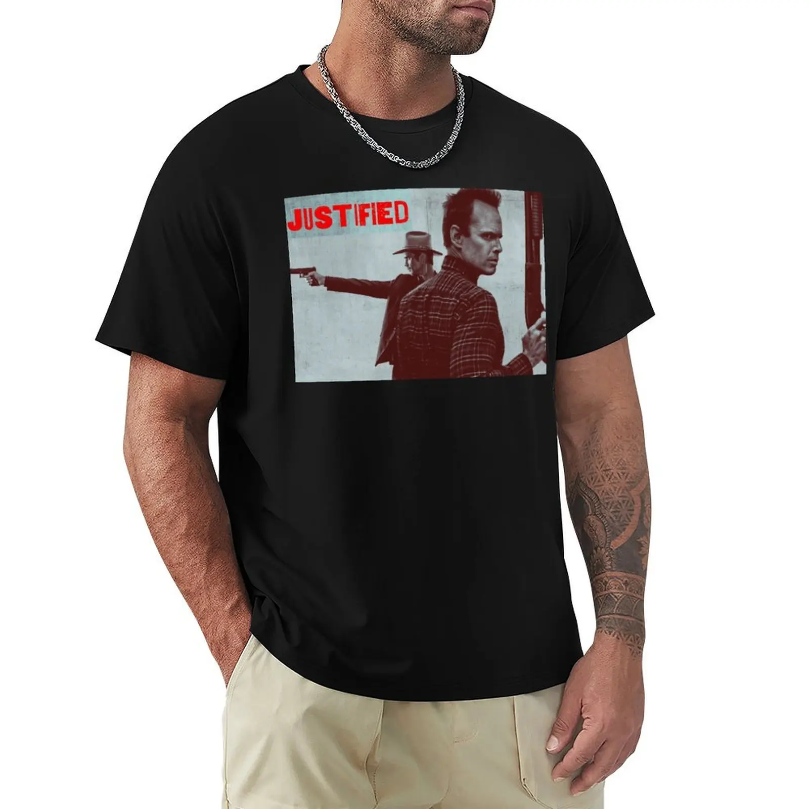Justified graphic design T-Shirt Soft Durable Cotton T-Shirt