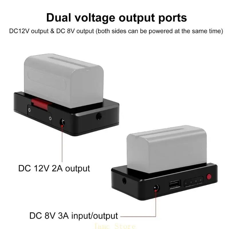 LX0B Адаптер батареи для / / 12 В / 8 В