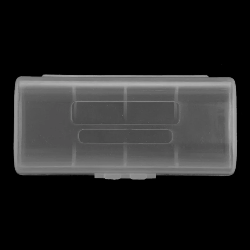 573A Transparenter Kunststoff für Gehäusehalter, Behälter, Batterie-Aufbewahrungsbox für 1 26650