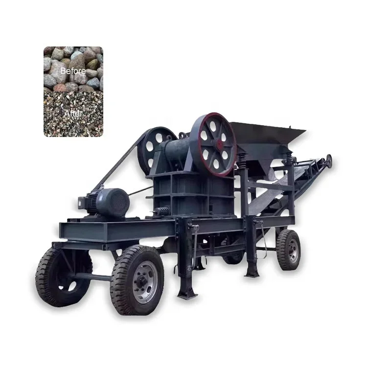 mobile pc400x300 price mill rock stone hammer crusher machine for mining stone