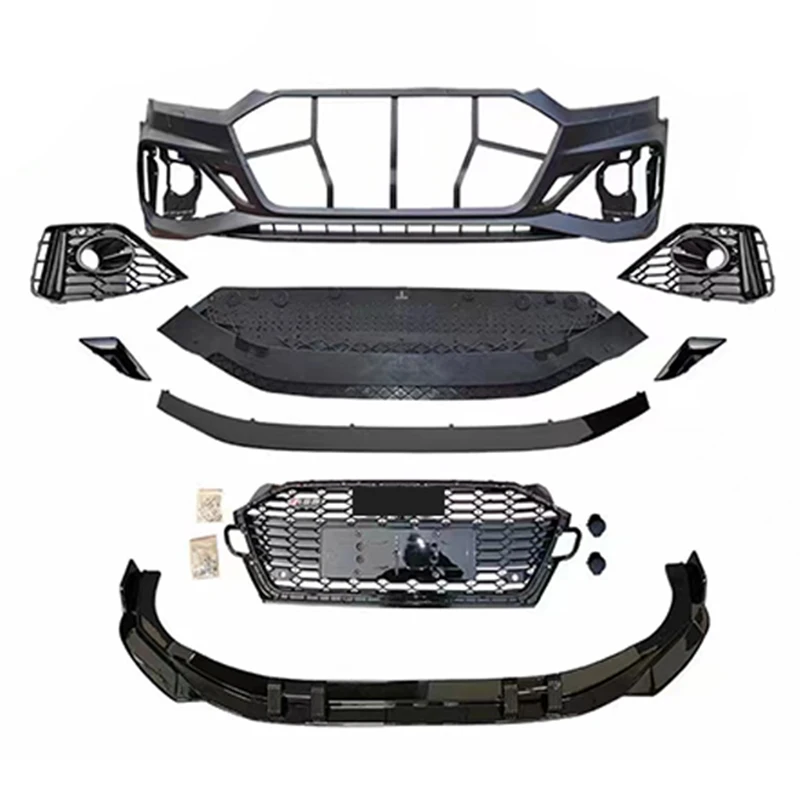 Best-selling Auto Parts A5 B9 Upgrade to B9.5 Style Front Bumper with Grille for Audis A5 B9 Body Kit 2017-2019