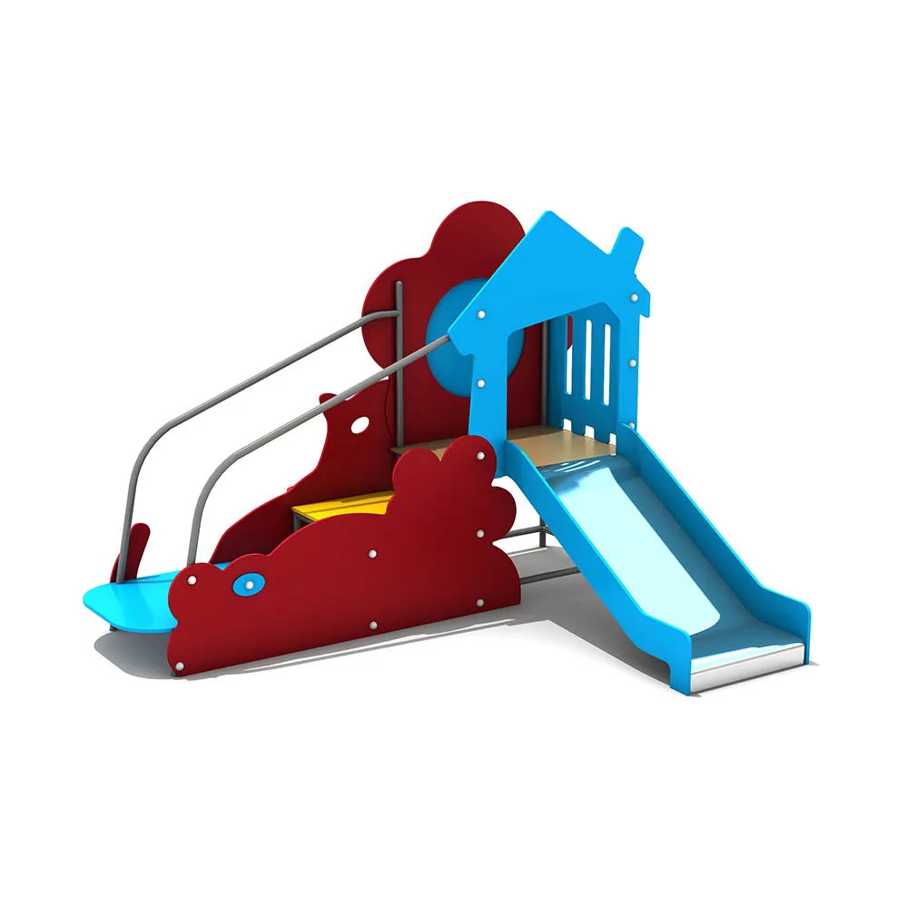 Wholesale Public Amusement Park Outdoor Toddler Playground Equipment Commercial PP LLDPE High Capacity Board House Playhouse