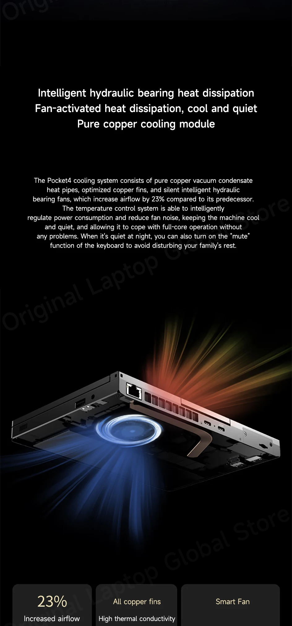 GPD Pocket 4 2025 AMD AI 9 HX 370 32GB/64GB RAM 2TB/4TB SSD 8.8-inch 2.5K Resolution 144 Hz Refresh Rate mini Laptop