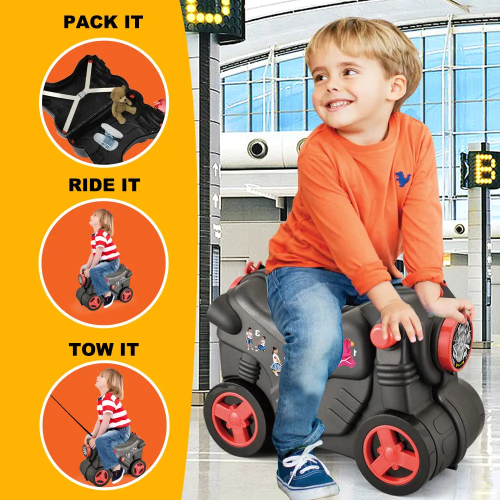 Thumbnail 2 - #9 Trending Kids Ride-On Suitcases Right Now