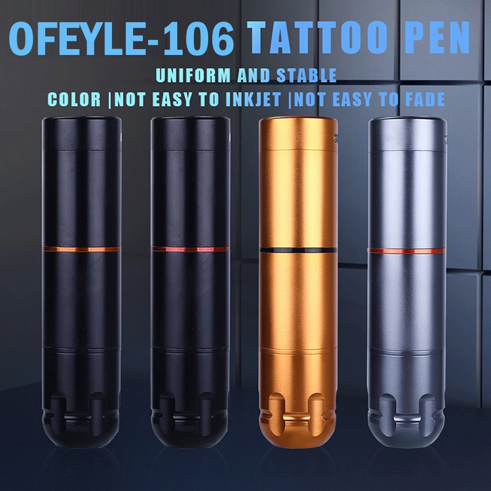 

New Wireless Tattoo Pen, Rotary Tattoo Gun with Battery, Digital LED Display Tattoo Equipment, Supply Tattoo Removable Battery