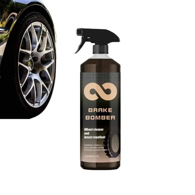 

Wheel Cleaner Car Detailing Rim And Tire Cleaner Heavy Duty Safe Brake Dust Remover Professional Brake Wheel Cleaner Spray For