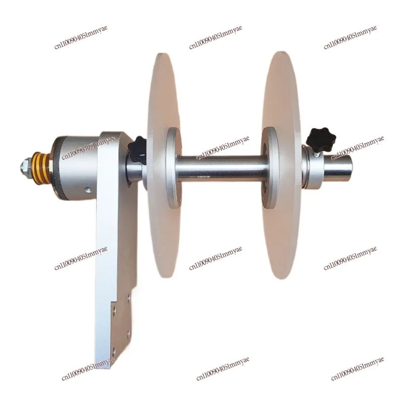 Adjustable resistance discharge rack label feeding rack acrylic tray paper tube fixed