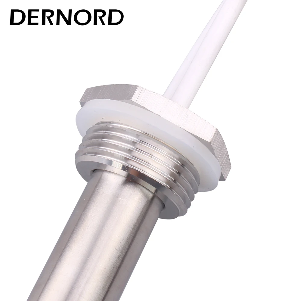 DN25 Cartridge Immersion Heater Stainless Steel 304  Hot Water Rod 1kw/2kw/3kw Tubular Heating Element 220V