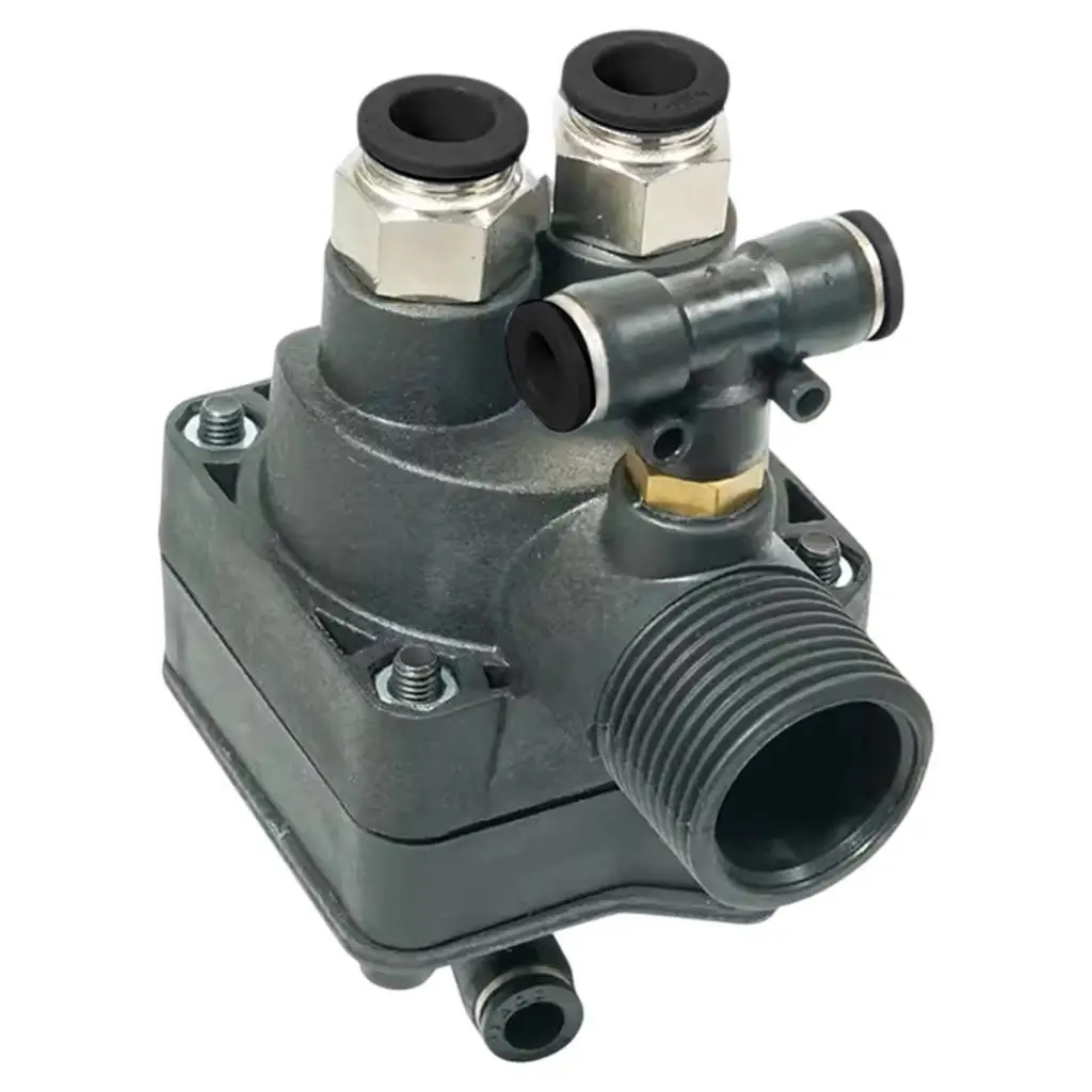 

Tire Air Control Valve Cylinder Rotary Control Valve with Connectors Air