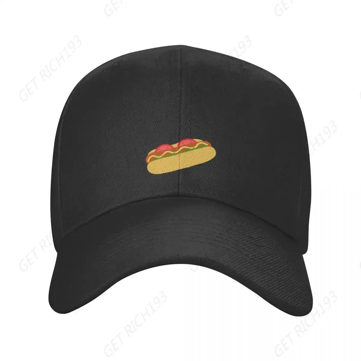 

Chicago Hotdog Baseball Cap Beach Bag Golf Hat Man Derby Hat Women Beach Fashion Men'S