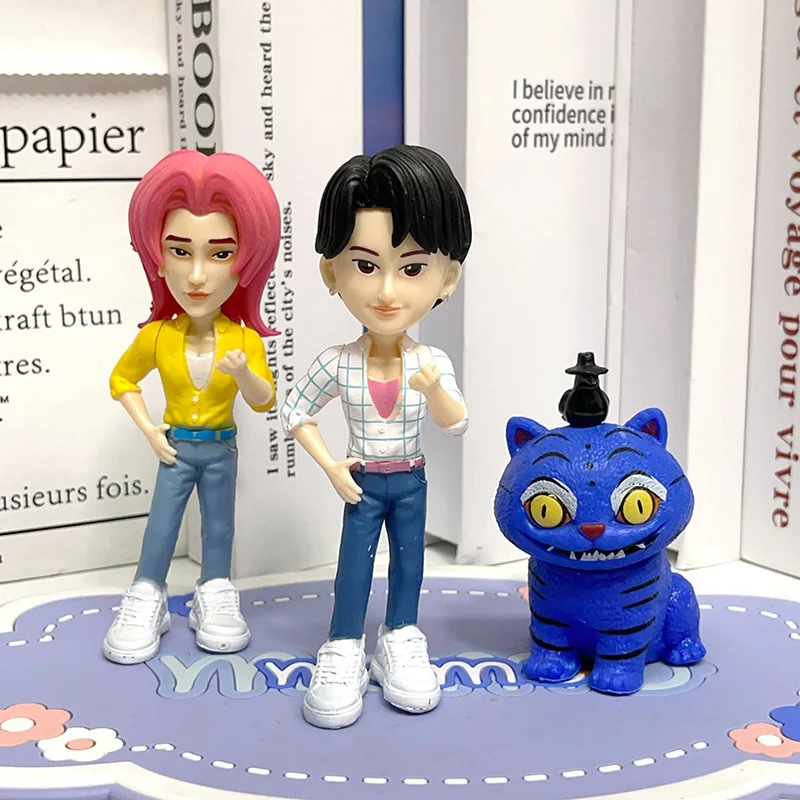 

Аниме Kpop Demon Hunt Series, фигурка, игрушка, украшение для стола, статуи, модель, украшение на Хэллоуин/Рождество, детские игрушки, подарки