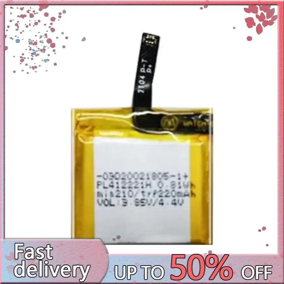 Battery PL412221H 220Mah For Huami GTS A1914 A1913 Watch Batteria