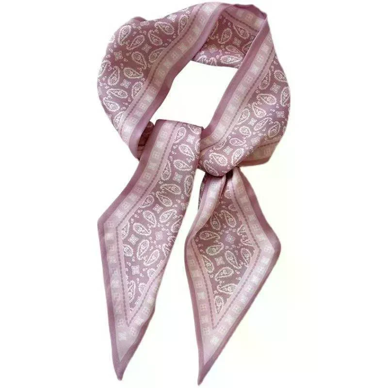 Cashew Flower Silk Scarf Doubl - Art And Craft Hair review and price