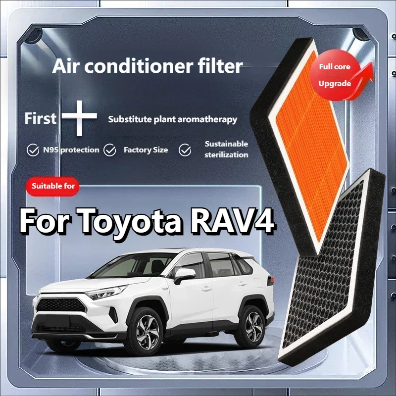 

Для Toyota RAV4 XA50 XA60 2006-2024 2025 2026: Сменный салонный фильтр кондиционера с растительным ароматом, оригинальный