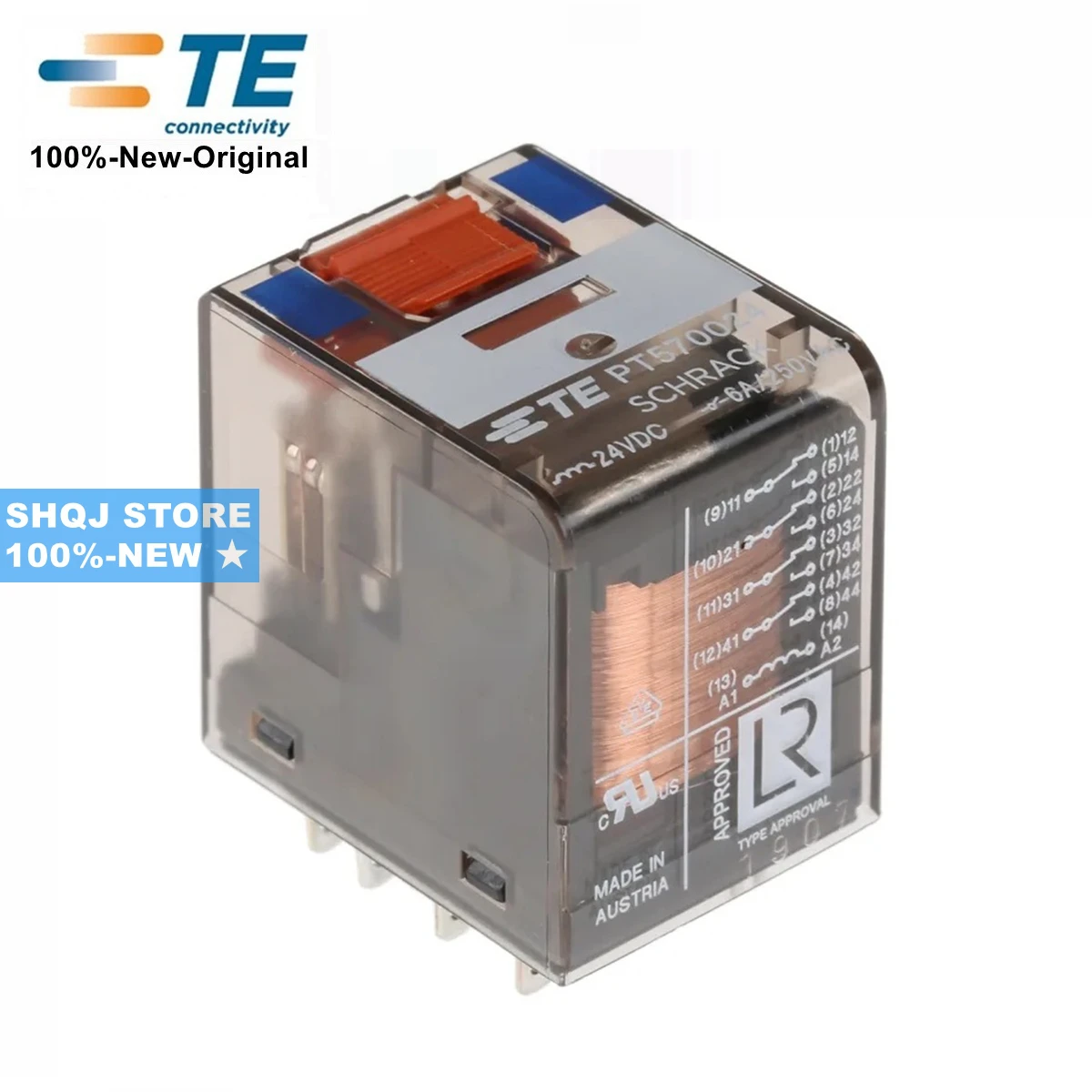 TE SCHRACK 100%-NEW 1PCS PT570024 PT570730 PT370730 PT270024 PT270T30 PT78740 Relay original