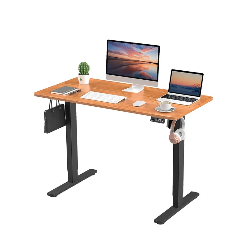 

Electric lifting table, double parcel desk, study table