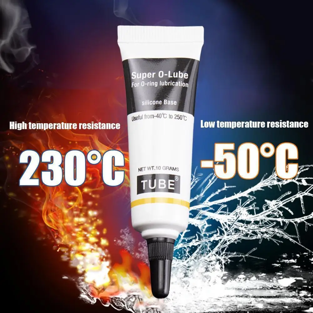 3/5/10pcs 10g Silicone Grease Lubricant Home Improvement Hardware Waterproof Super O-lube O Coffee Machine Lubrication