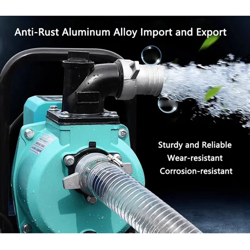 DC Electric Submersible Pump 48V-72V Brushless Variable Frequency Self-Suction Pump Household Water Pump Agricultural Irrigation