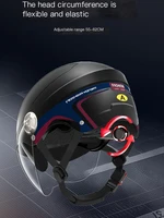 2025 For Cafe Racer Chopper Scooter Safety Hard Hat Half Face Vintage Summer Cap Motorcycle Half Helmet Baseball Cap Style - Image 3