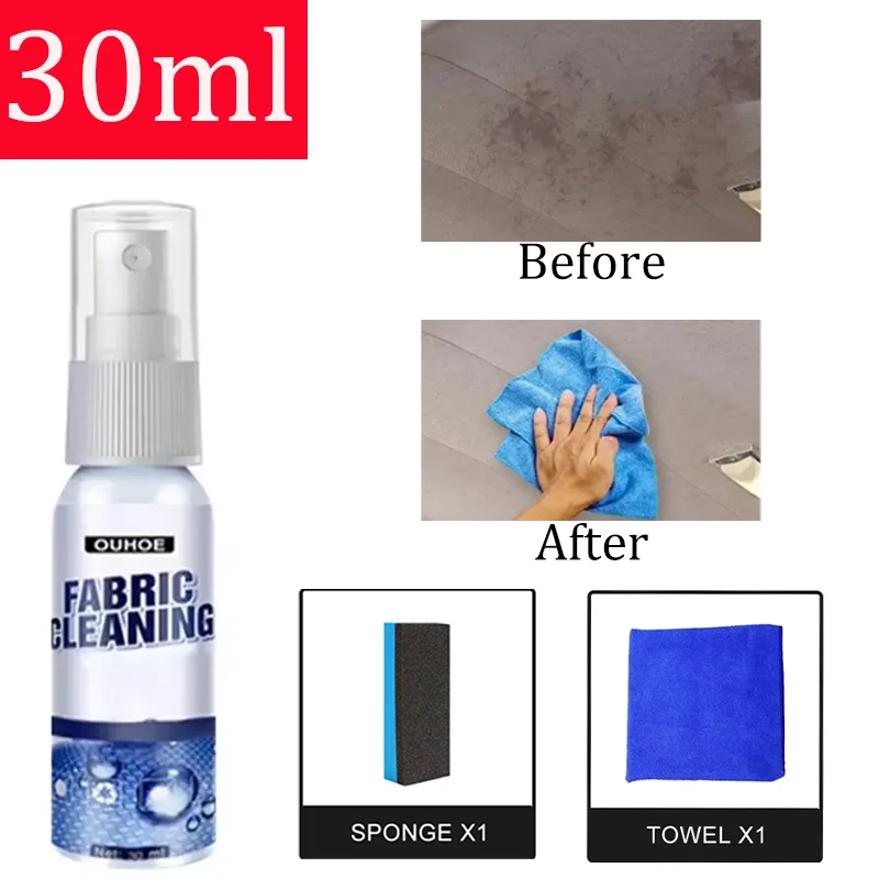 

Car Interior Cleaning Agent Eco-friendly Universal Cars Leather Fabric Water-free Clean Agents Auto Washing Tool Accessories