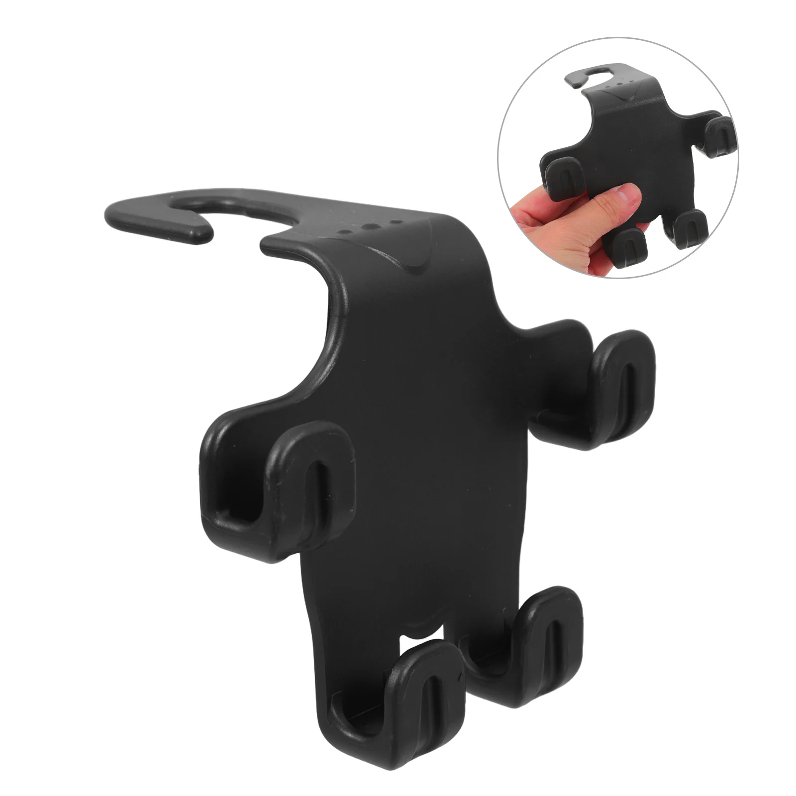 

Multifunctional Seat Back Hook For Purses Bags Universal Hidden Design Storage Organizer Car Accessories Interior Headrest Hook